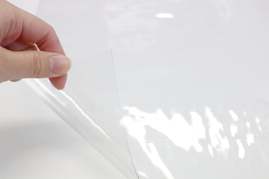 DCM 5点機能透明クロス 約0.25mm厚 (幅 約120cm×長さ10cm単位カット商品)