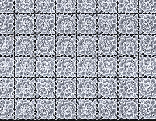 テーブルランナー M-490 ホワイト (幅 約40cm×長さ10cm単位カット商品)