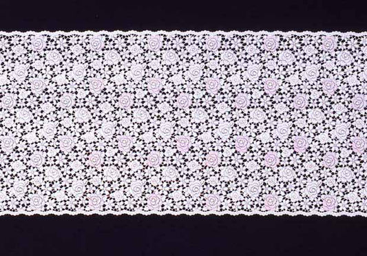 テーブルランナー M-323 ピンク (幅 約30cm×長さ10cm単位カット商品)