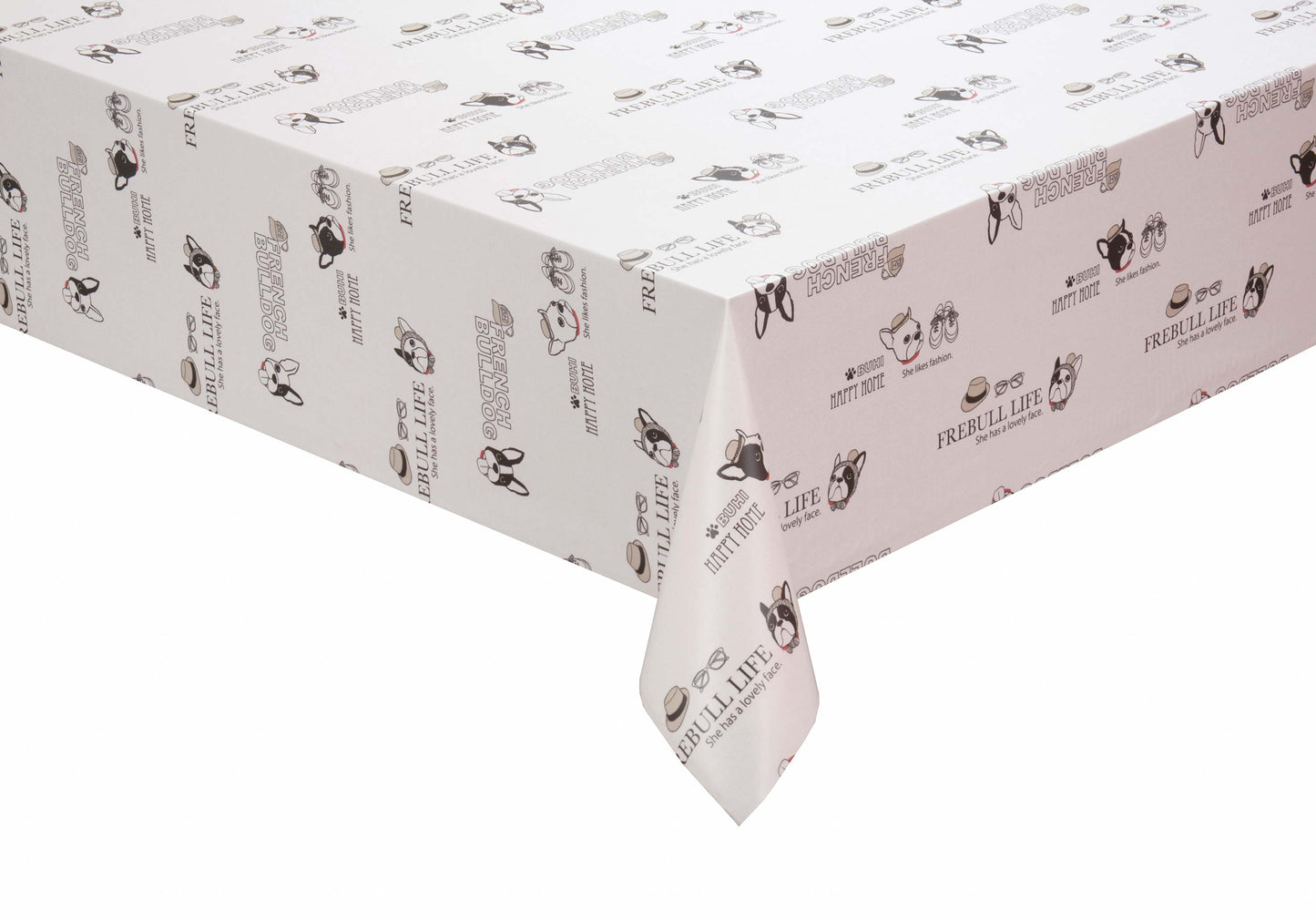 テーブルクロス ブルドッグ (幅 約120cm×長さ10cm単位カット商品)