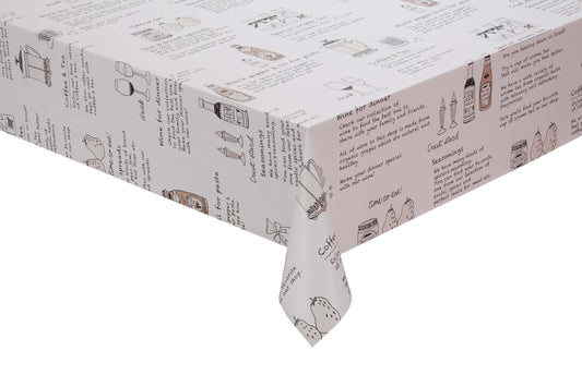 テーブルクロス MGR-111 リバーシブル仕様 (幅 約125cm×長さ10cm単位カット商品)