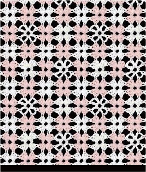 テーブルランナー M-678 ピンク (幅 約40cm×長さ10cm単位カット商品)