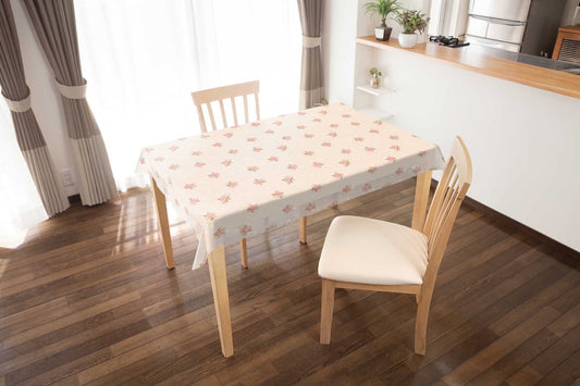 テーブルクロス 小花 ピンク (幅 約120cm×長さ10cm単位カット商品)