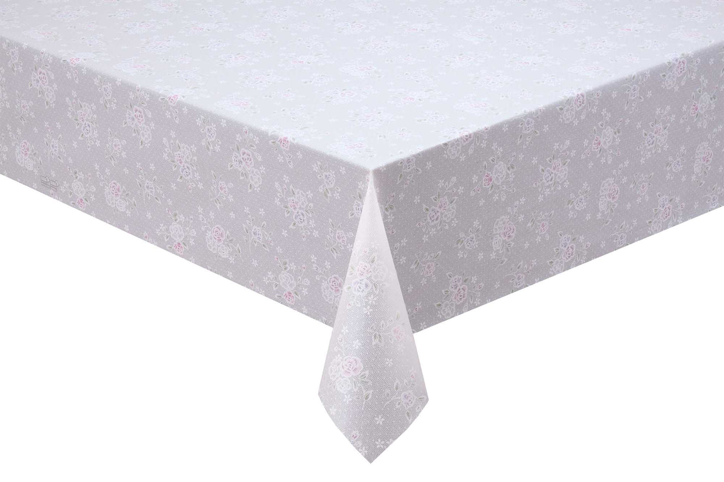 テーブルクロス レース小花 ピンク (幅 約130cm×長さ10cm単位カット商品)