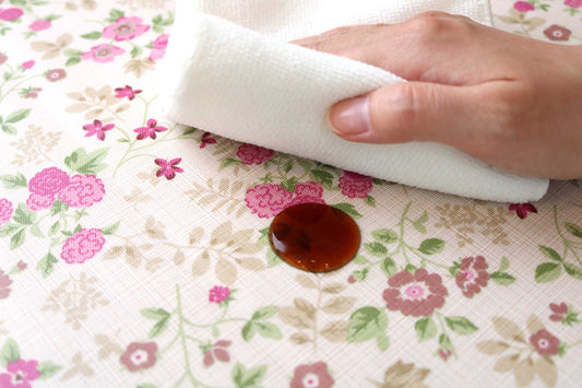 テーブルランナー フルーレット ピンク (幅 約40cm×長さ10cm単位カット商品)