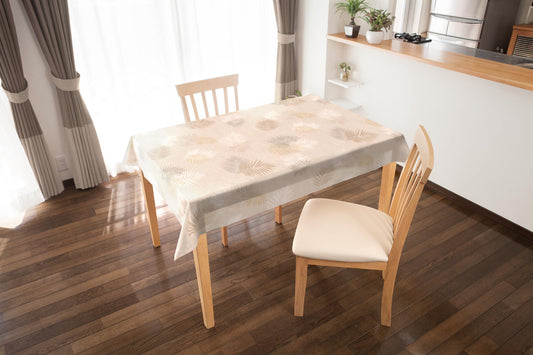 テーブルクロス シダ ベージュ (幅 約120cm×長さ10cm単位カット商品)