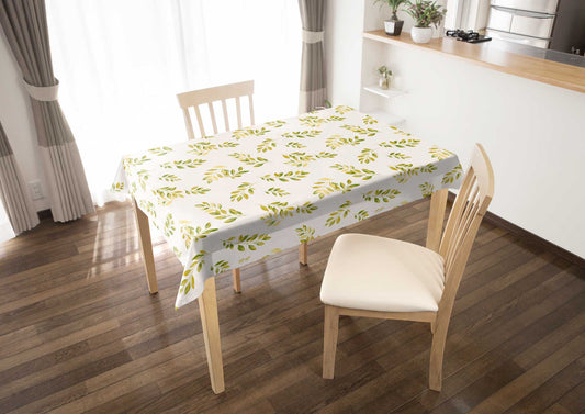 テーブルクロス ペンリーフ ライトグリーン (幅 約120cm×長さ10cm単位カット商品)