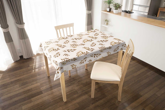 テーブルクロス ペンリーフ ブラウン (幅 約120cm×長さ10cm単位カット商品)