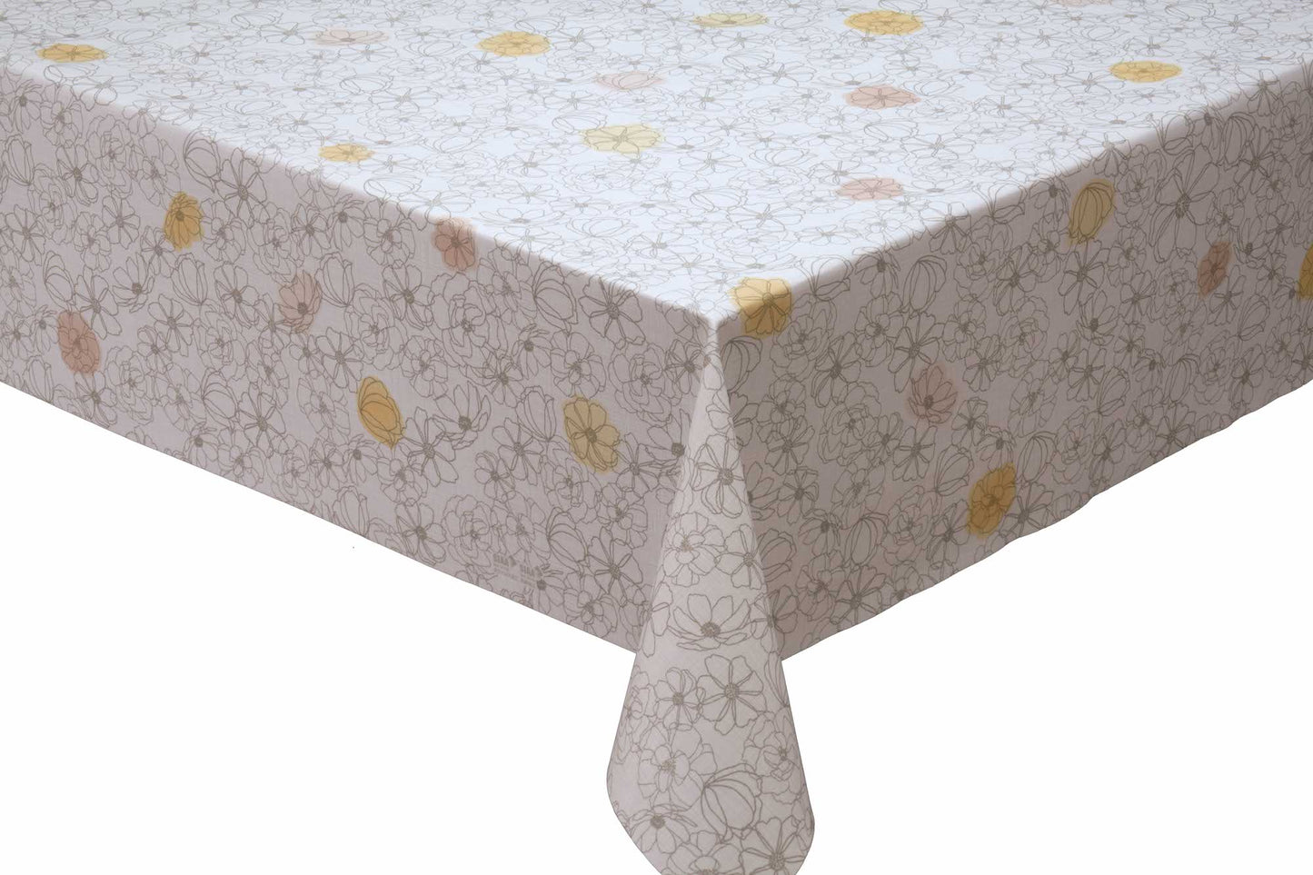 テーブルクロス ネルケ オレンジ (幅 約130cm×長さ10cm単位カット商品)