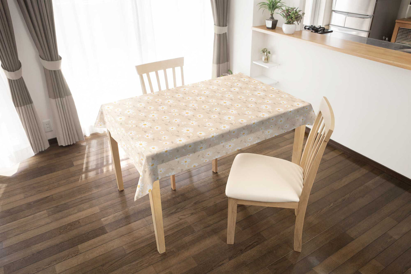 テーブルクロス デージー (幅 約120cm×長さ10cm単位カット商品)