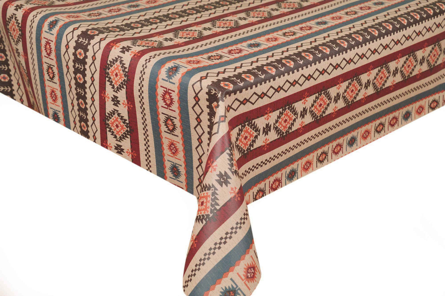 テーブルクロス ラパス レッド (幅 約135cm×長さ10cm単位カット商品)