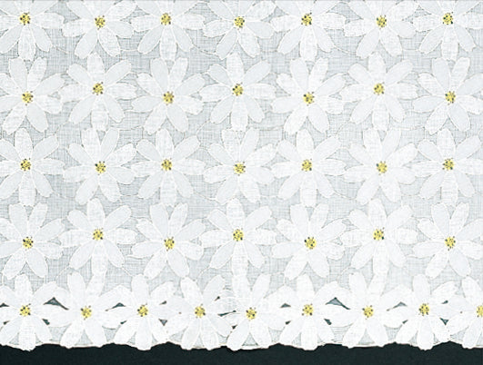 テーブルランナー M-564 イエロー (幅 約50cm×長さ10cm単位カット商品)