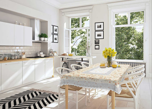 テーブルクロス オルシア 約135×185cm(カット済商品)