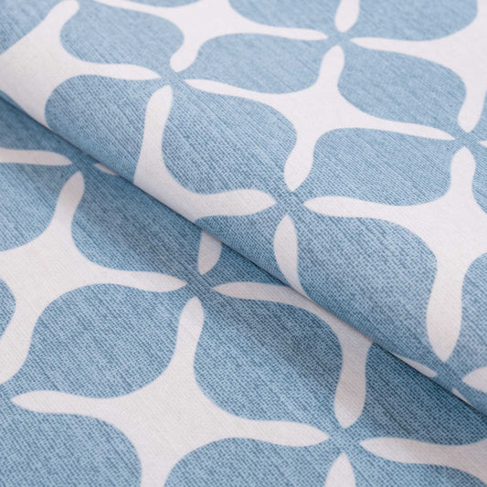 テーブルクロス グランキャロル ブルー (幅 約135cm×長さ10cm単位カット商品)