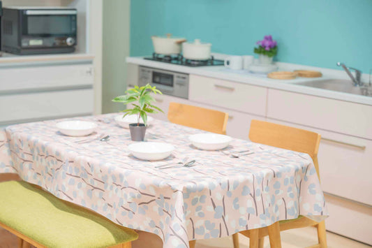 テーブルクロス ホッコ パステルピンク(幅 約135cm×長さ10cm単位カット商品)