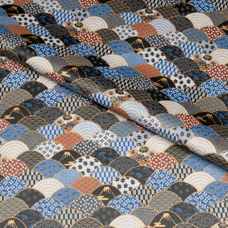 テーブルクロス ミモザ （幅 約120cm×長さ10cm単位カット商品