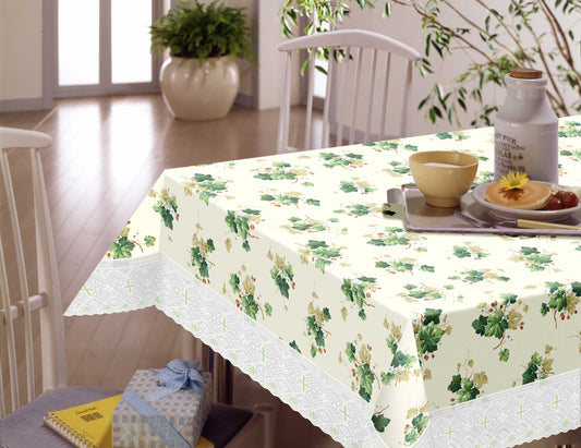 テーブルクロス リモージュ 約１３０×１７０ｃｍ（カット済商品）