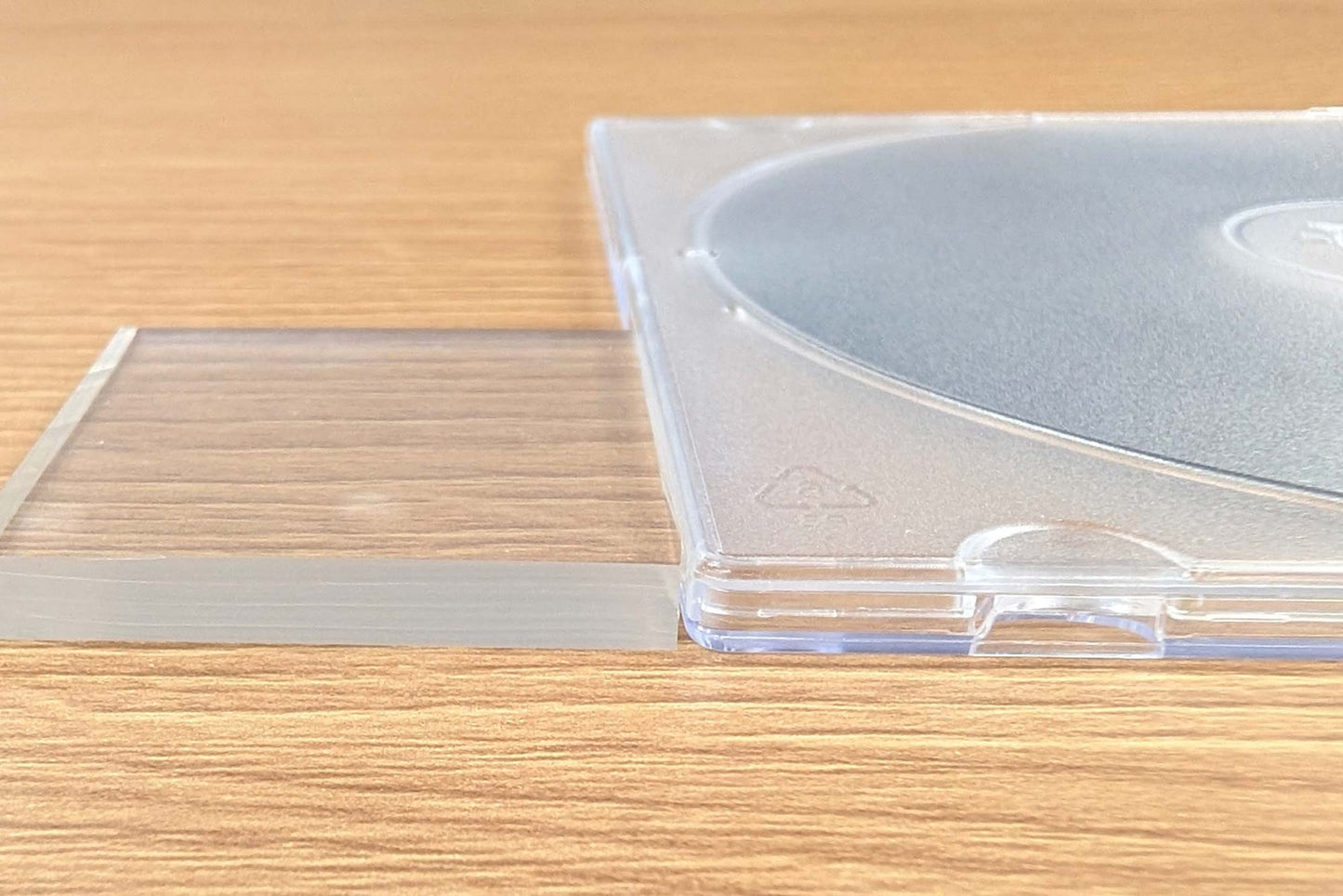 厚さ5mmのビニール製テーブルマットのアップ